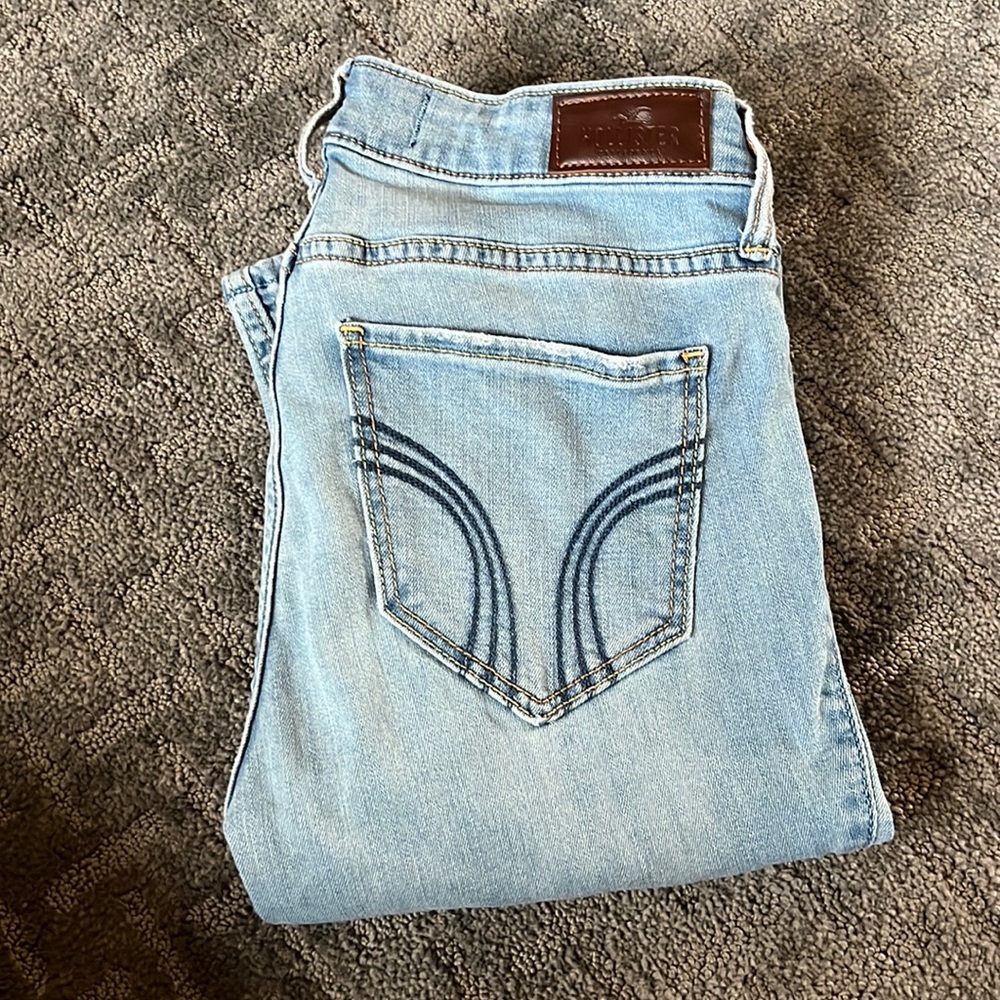 Hollister low rise boot cut jeans